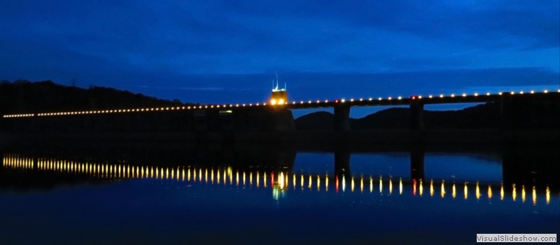 Norris Dam at Night