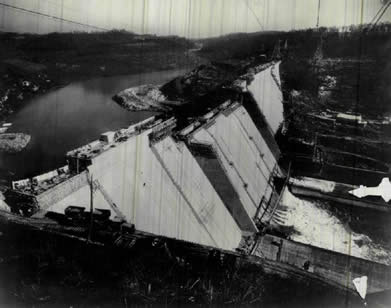 Norris Dam Construction